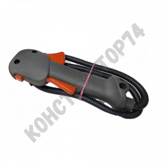 Ручка газа + Трос газа для триммера / бензокосы Husqvarna 125R, 128R (5451255-01)