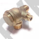 Обратный клапан 12BAR для компрессора (резьба - 1/2" - 3/8" - 1/8" под трубку) ЛАТУНЬ Обратный клапан 12BAR для компрессора (резьба - 1/2" - 3/8" - 1/8" под трубку) ЛАТУНЬ