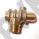 Обратный клапан 16BAR для компрессора 3065 (резьба - 1/2" - M3/4" - 1/8") ЛАТУНЬ Обратный клапан 16BAR для компрессора 3065 (резьба - 1/2" - M3/4" - 1/8") ЛАТУНЬ