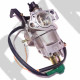 Карбюртор для генератора Lifan 188F-190F, Honda GX390, Huter DY6500-DY8000, Fubag BS5500-BS6600, Carver PPG6500-PPG8000 (ручная заслонка)