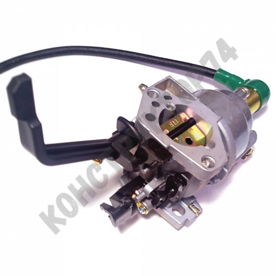 Карбюртор для генератора Lifan 188F-190F, Honda GX390, Huter DY6500-DY8000, Fubag BS5500-BS6600, Carver PPG6500-PPG8000 (ручная заслонка)