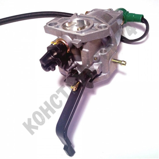 Карбюртор для генератора Lifan 188F-190F, Honda GX390, Huter DY6500-DY8000, Fubag BS5500-BS6600, Carver PPG6500-PPG8000 (ручная заслонка)