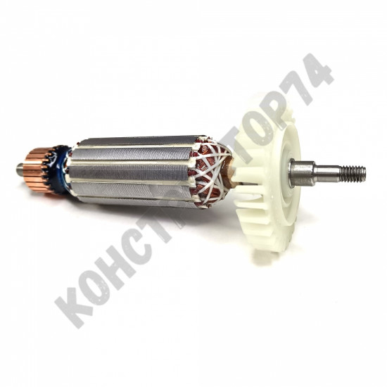 Ротор / Якорь для болгарки УШМ MAKITA GA4530, GA5030, GA5034, фрезера PJ7000 (517649-4) ДОПОЛНИТЕЛЬНАЯ БРОНИРОВКА