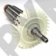 Ротор / Якорь для болгарки УШМ MAKITA GA4530, GA5030, GA5034, фрезера PJ7000 (517649-4) ДОПОЛНИТЕЛЬНАЯ БРОНИРОВКА