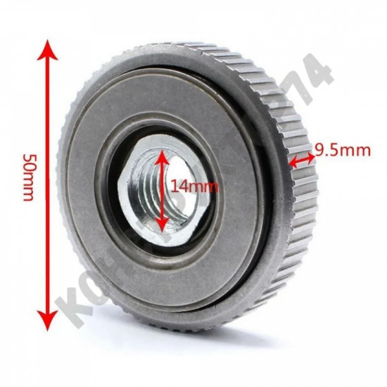 Гайка для Болгарки / УШМ быстрозажимная SDS CLICK M14 уневерсальная