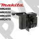 Выключатель / Кнопка для перфоратора Makita HR2432, HR2450F, HR2450, Sturm RH2591P; Patriot RH240 (650508-0)