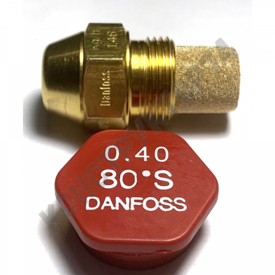 Форсунка Danfoss 0.40 80°S для тепловой дизельной пушки, горелки