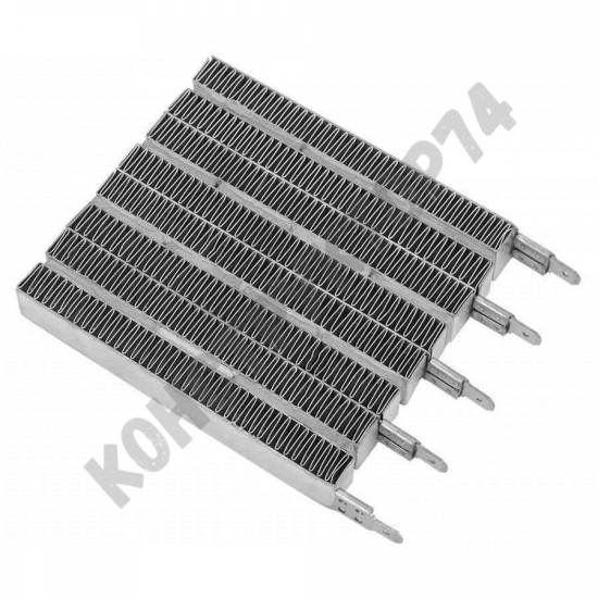 Тэн для керамического тепловентилятора мощностью 2кВт (97x88x15 мм)