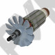 Ротор / Якорь для болгарки УШМ 180 Протон МШУ-180/1250, Vorskla ПМЗ1.2-180B, Stern AG-180 Q, Intertool DT-0218 и подобных моделей Ротор / Якорь для болгарки УШМ 180 Протон МШУ-180/1250, Vorskla ПМЗ1.2-180B, Stern AG-180 Q, Intertool DT-0218 и подобных моделей