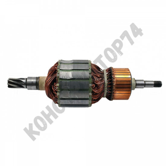 Ротор / Якорь Makita HR4500C / HR4501C / HR4510C / HR4511C для перфоратора (Аналог 516843-5 / 517768-6)