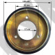 Фрикционный диск снегоуборщика 130x57x15мм