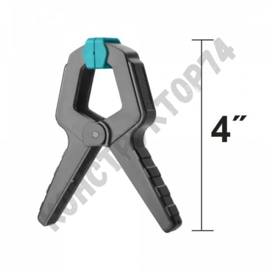 Струбцина 110 мм (4”), пластиковая, усилие 12 кг