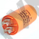 Конденсатор пусковой 6uF 450V 35х60мм CBB60-A 4 КЛЕММЫ