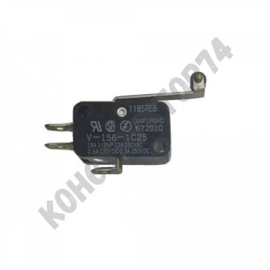 Микровыключатель (кнопка) KW7 16(8)A 250V 18(10)A 125V 18A 36V для пил, автомоек китайского и импортного производства Микровыключатель (кнопка) KW7 16(8)A 250V 18(10)A 125V 18A 36V для пил, автомоек китайского и импортного производства