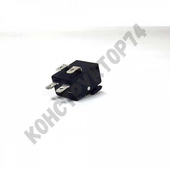 Выключатель (кнопка) KR50/2A 16(16)A 250V электротриммера (2 контакта размыкаются) Выключатель (кнопка) KR50/2A 16(16)A 250V электротриммера (2 контакта размыкаются)