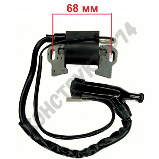 Катушка зажигания Lifan 188F-190F-192F, Loncin 389CC-420CC, Honda GX340-GX390, Huter, Carver для мотоблока / генератора / виброплиты 8-17 Л.С.