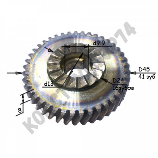 Шестерня для дрели Sturm, Stern, Omax ID 13Q (d-45х10 мм)