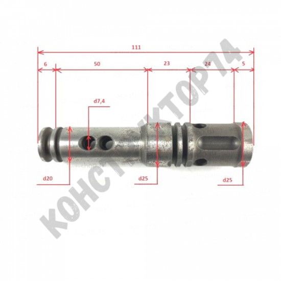 Ствол для китайских вертикальных перфораторов (длина - 111 мм) Sturm, Stern, Omax, Энергомаш, Спецмаш, Электроприбор и пр.