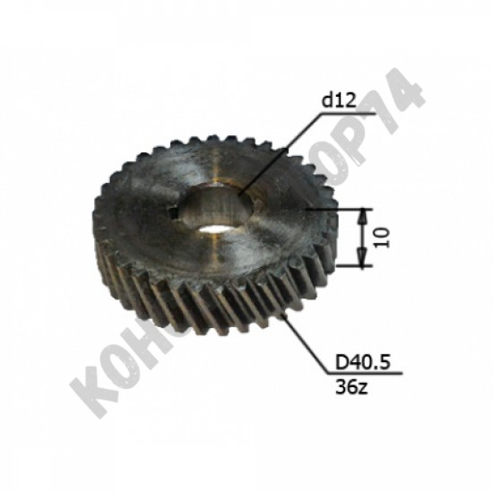 Шестерня пилы Rebir IE-5107 (диаметр шестерни - 40.5 мм, шпонка)