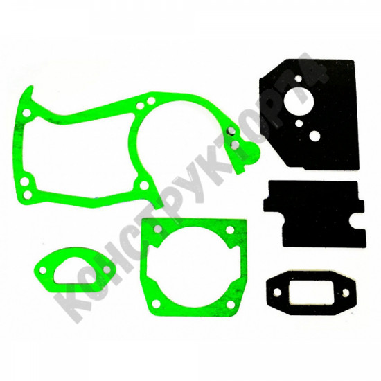 Прокладки (набор) с сальниками китайской бензопилы серии 4500 / 5200