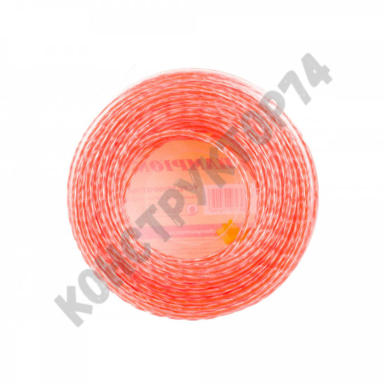 Леска триммерная Square Twist DUO 3.0мм *28м (витой квадрат), Champion Леска триммерная Square Twist DUO 3.0мм *28м (витой квадрат), Champion