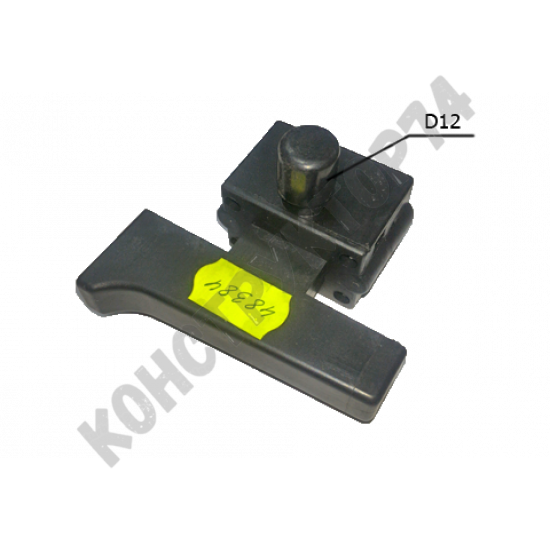 Выключатель (кнопка) FA2-10/2B 10(16)A (с толстым фиксатором) для китайских болгарок (УШМ), электропилы