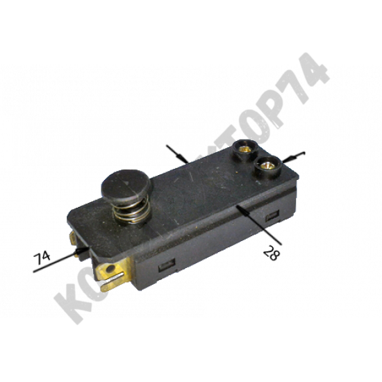 Выключатель (кнопка) для перфоратора, отбойного молотка Bosch GSH11, GBH11 (аналог 1617200048)