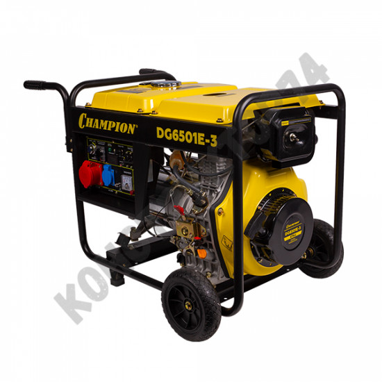Генератор дизельный CHAMPION DG6501E-3 Генератор дизельный CHAMPION DG6501E-3