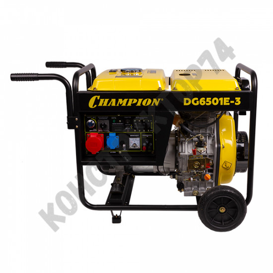 Генератор дизельный CHAMPION DG6501E-3 Генератор дизельный CHAMPION DG6501E-3