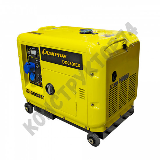 Генератор дизельный CHAMPION DG6501ES+ATS Генератор дизельный CHAMPION DG6501ES+ATS