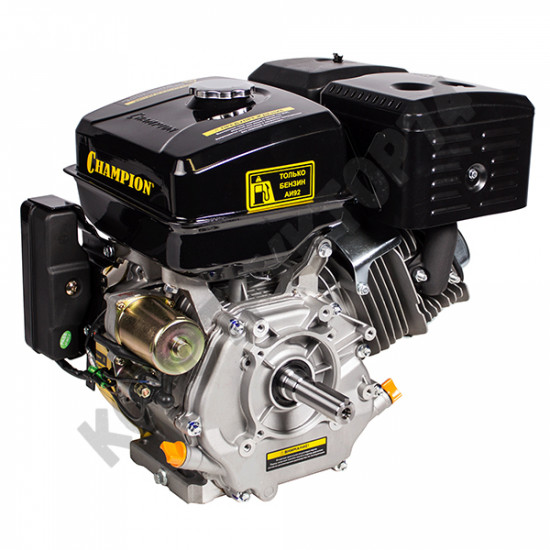 Двигатель CHAMPION (13лс/9,6кВт 389см³ 25,4мм шпонка 35,7кг эл.стартер,панель запуска,выход12В/10Вт)