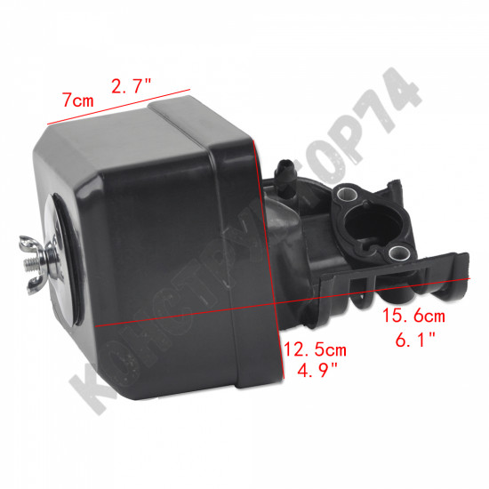 Корпус воздушного фильтра для генератора с двигателем 168F, 170F (в сборе с цилиндрическим фильтром)