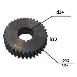 Шестерня пилы Диолд ДП-1,85-200 (диаметр шестерни - 40.5 мм, под пресс)