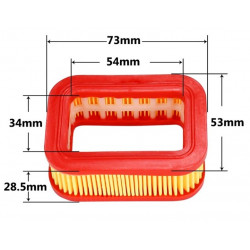 Воздушный фильтр для бензопилы 42-52см3