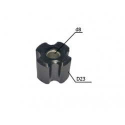 Втулка штанги для бензокосы / триммера d-8, H-21 (для штанги - 25,4 мм)
