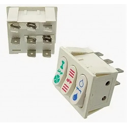 Выключатель (переключатель) KCD3 15A 250V (тройной) для кулера