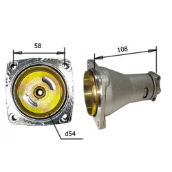 Корпус сцепления в сборе бензокосы Huter GGT800S, GGT800T (Ø26мм, 9 зубов)