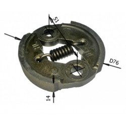 Сцепление бензокосы Huter GGT1000S, GGT1000T, GGT1300S, GGT1300T, GGT1500S, GGT1500T, GGT1900S, GGT1900T, GGT2500S, GGT2500T, GGT2900S, GGT2900T