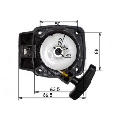 Стартер бензокосы Sturm BT8926, BT9126BL