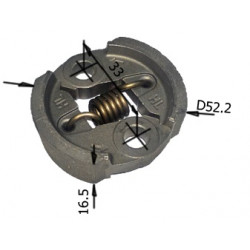 Сцепление бензокосы Sturm BT8926, BT9126BL