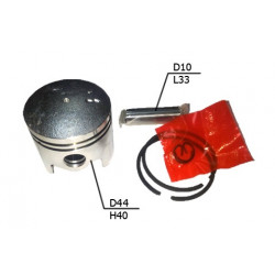 Поршень в сборе бензокосы Диолд ТБ-2-52 (диаметр 44 мм)