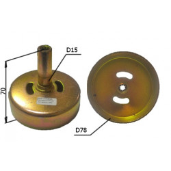 Чашка сцепления бензотриммера Texas BC33, CG330, BC43, CG430 (9 шлицов)