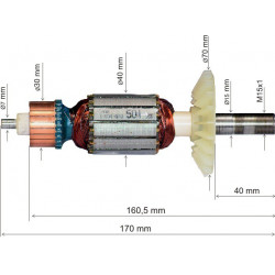 Ротор Bosch GOF 900CE