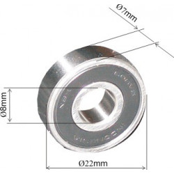 Шарикоподшипники Bosch GHO 15-82, GHO 31-82