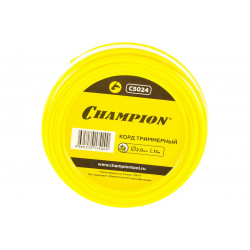 Леска триммерная CHAMPION Star 2.0мм* 15м (звезда)