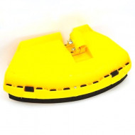 Кожух защитный бензокосы Champion T256, T333, T346, T433, T523, T525 (комплект с кронштейном и ножом)