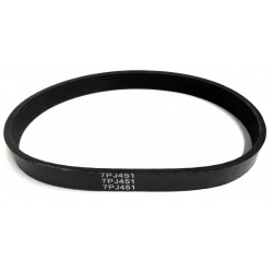Ремень 7PJ 451 для газонокосилки PATRIOT PT2043E, DDE LME4318, CARVER LME-1840, AL-KO 474258, ЗУБР ЗГКЭ-42-1800, MTD, CUB CADET, YARD-MAN и пр. (7 ручейков, 16 мм)