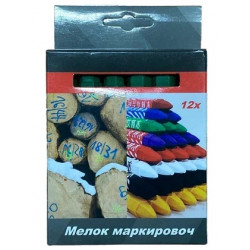 Мелок маркировочный, зеленый (Упаковка 12штук)