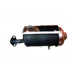 Глушитель генератора Huter DY2500L, DY3000L/LX, DY4000L/LX, цилиндрический