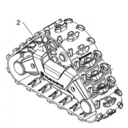 Гусеница в сборе (правая) для снегоуборщика HUSQVARNA ST327T, ST330T (см. описание)